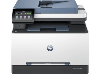 Impresora multifunción láser - HP LaserJet Pro 3302fdw,Color, Wi-Fi, Impresión a doble cara, Pantalla táctil CGD, Wolf Security, Gris