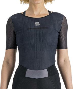 Sportful Women's Pro Short Sleeve Base Layer SS22, Galaxy Blue