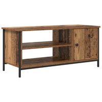 gabinete de tv 100 x 40 x 45 cm madera vieja vidaxl