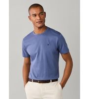 hackett london para hombre hm5000128 camiseta logo azul l casual algodon manga corta
