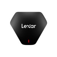lector de tarjetas lexar professional multi-card 3-in-1 usb 32 gen 1 type-c negro 170 mbits