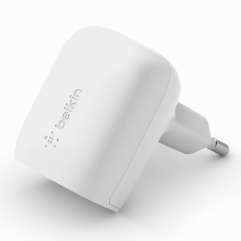 CARGADOR DE PARED BELKIN WCA006VFWH BOOST CHARGE USB-C 20W BLANCO