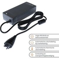 cargador de bicicleta electrica - compatible con bergamont e-horizon 42v4a go solid