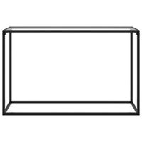 mesa consola  mesa de entrada  mesa auxiliar vidrio templado transparente 120x35x75 cm