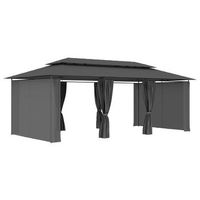 600x298x270 cm acero tubular - antracita
