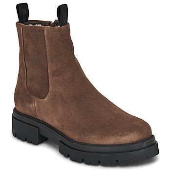 Blackstone Botines AL475-CHOCOLAT para mujer