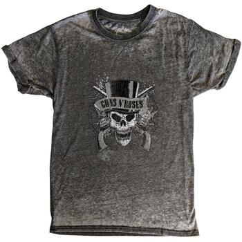 Guns N Roses Tops y Camisetas Faded Skull para mujer