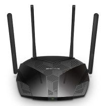 Mercusys MR80X router inalÃ¡mbrico Gigabit Ethernet Doble banda (2,4 GHz / 5 GHz) Negro