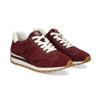 Lauren Ralph Lauren Zapatillas Mujer - Rojo Talla 6