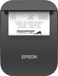Epson TM-P80II impresora portátil de tickets negra con Bluetooth y USB