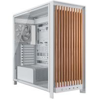 caja pc corsair frame 5000d wood rs mid-tower blancaroble