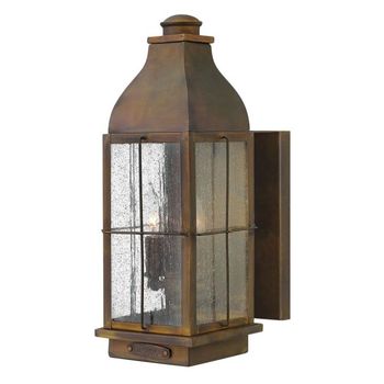 Aplique de pared de exterior bingham m (3 luces)