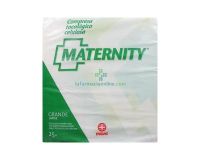 indas maternity compresa celulosa grande 25 unds