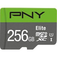 pny elite memoria flash 256 gb microsdxc clase 10 uhs-i
