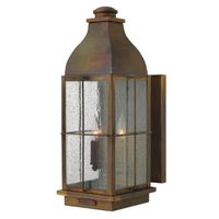 aplique de pared de exterior bingham l 3 luces
