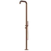 sined ducha exterior de agua caliente y fria chia rose gold