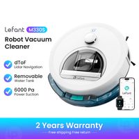 lefant m330 pro m330s robot aspirador con mapeo navegacion dtof evitacion de obstaculos psd succion de 5000 pa alexaappwifi