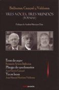 tres voces tres mundos poemas