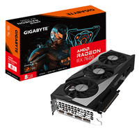 tarjeta grafica gigabyteradeon rx 7600 gddr6 8gb negro