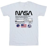 nasa camiseta space admin para hombre