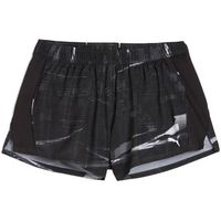 puma short shorts velocity aop 3 noir elastique para mujer