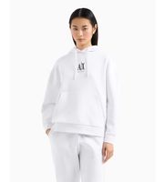 ax armani exchange para mujer xw000823af10818u0002 sudadera logo blanco m casual deportivo algodon multideporte