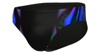 Banador arena two sides para hombre negro azul