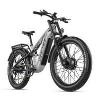bicicleta electrica shengmilo s600 pro bateria 48v 25ah ruedas cst 26 x 30 shimano 7 velocidades gris