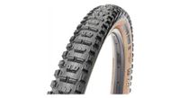 maxxis minion dhr ii 27 5   39   39  tubeless ready cubierta flexible de doble proteccion exo wide trail  wt  paredes laterales beige