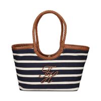 tommy hilfiger bolsos mujer - azul marino talla os