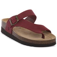 bioline sandalias 3908 rosso ingrassato para mujer
