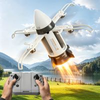 cz31 drone de lanzamiento de cohetes con wifi fpv y camara hd pulverizacion con una pulsacion modo sin cabeza cuadric