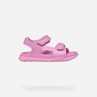 geox sandal fusbetto junior rosa oscuro