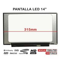 pantalla led 14 wxga 315mm para portatil b140xtn072 nt140whm-n44 v80