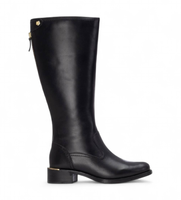 carmela para mujer 16264202-negro botas de piel 162642 negro 40 1 a 3cm cremallera casual