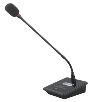 Empire Media AV.DESK400 micrófono Negro Micrófono de superficie para mesa