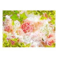 papel pintado 3d - bright peonies 150x105 cm