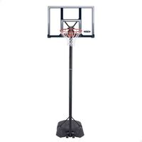 canasta baloncesto ultrarresistente lifetime altura regulable 244305 cm azul y blanco