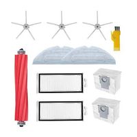 cepillos laterales de repuesto ad - filtros hepa para aspiradoras roborock q7 max y q7 max - accesorios 4522