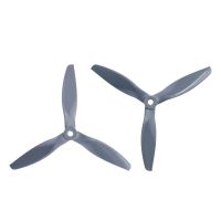 gemfan 51x5x3 51 pulgadas cw ccw helice de nylon de fibra de vidrio electrica de 3 palas para avion rc