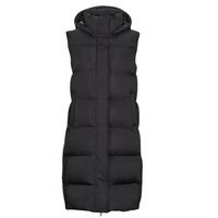 superdry abrigo de plumas longline hooded puffer gilet para mujer