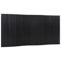 biombo divisor de bambu negro ancho 400 cm alto 165 cm vidaxl