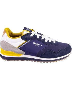 de PEPE JEANS PMS40037 ZAPATILLAS CASUAL DE HOMBRE AZUL MARINO