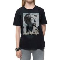tupac tops y camisetas la skyline para nina