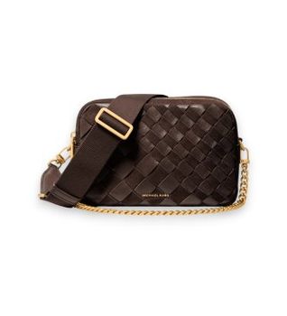 Michael Kors para mujer. 32F6AYTC6S Bandolera para cámara Bryant marrón (OSFA), Casual, Poliuretano