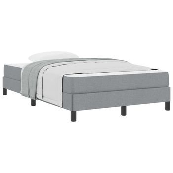 Cama Tapizada 203x120x45 Cm  - Gris