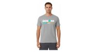 camiseta gris de manga corta ironman 70 3 mallorca para hombre