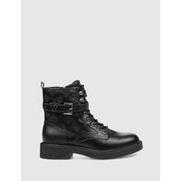 guess botines botin fellini negro para mujer