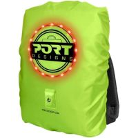 port designs 180113 funda de lluvia para mochila 25l amarilla