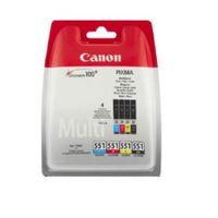 canon cli-551 bkcmy multipack original ink cartridge